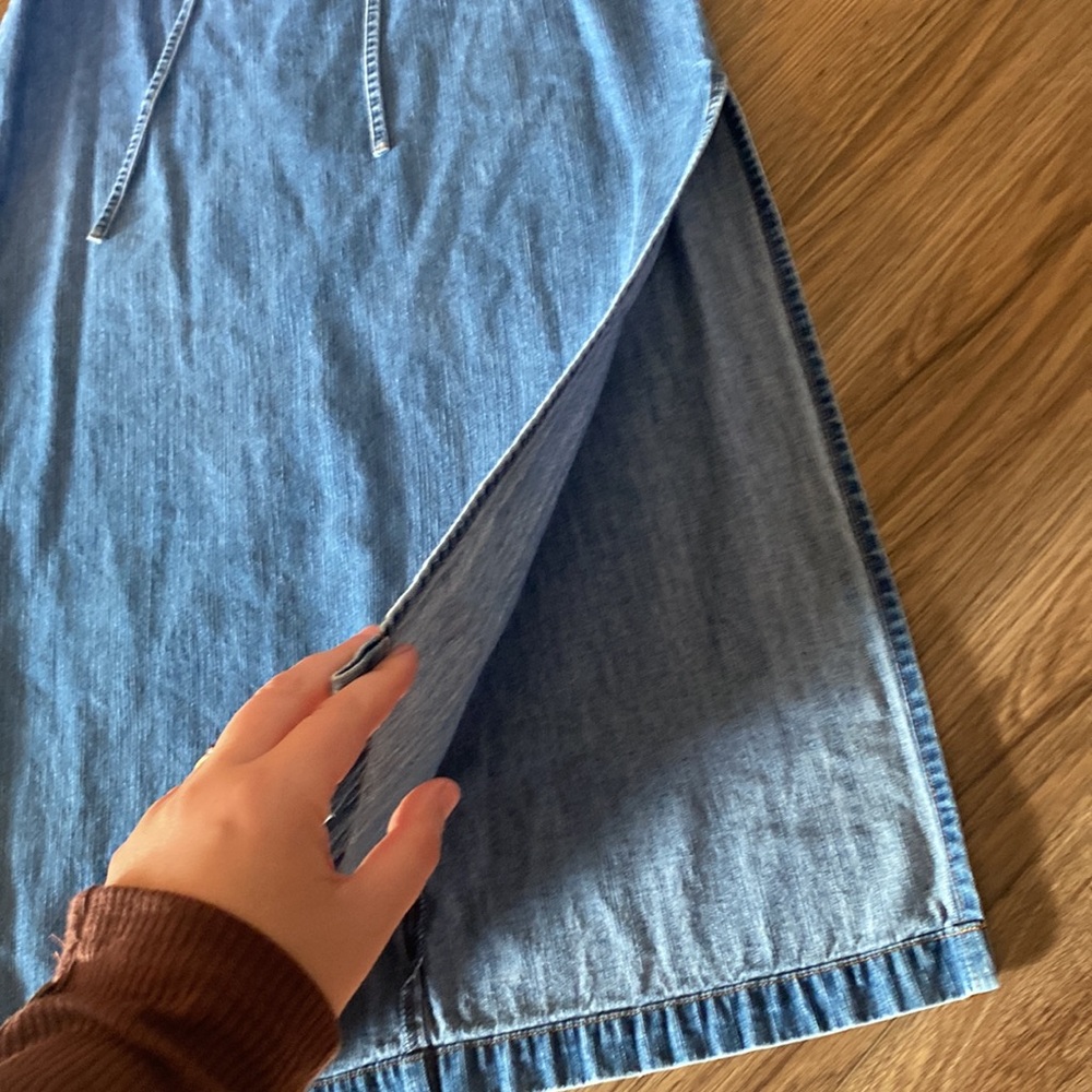 LondonJean denim MIDI skirt. Size 14. Vintage 90’s - Picture 2 of 10